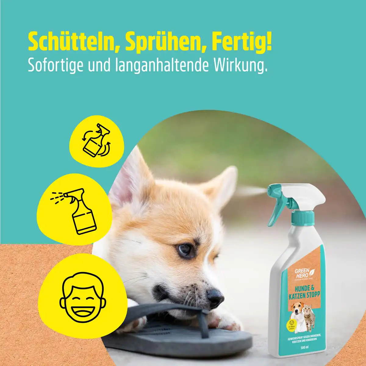 Katzenschreck & Hundeschreck | Fernhaltespray Katzenschreck & Hundeschreck | Fernhaltespray