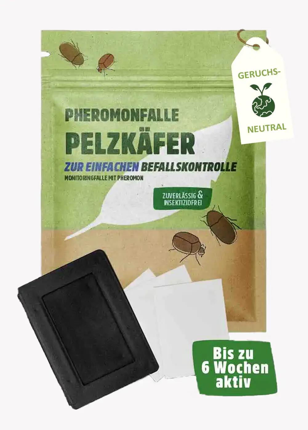 Pelzkäfer Pheromonfalle | Klebefalle