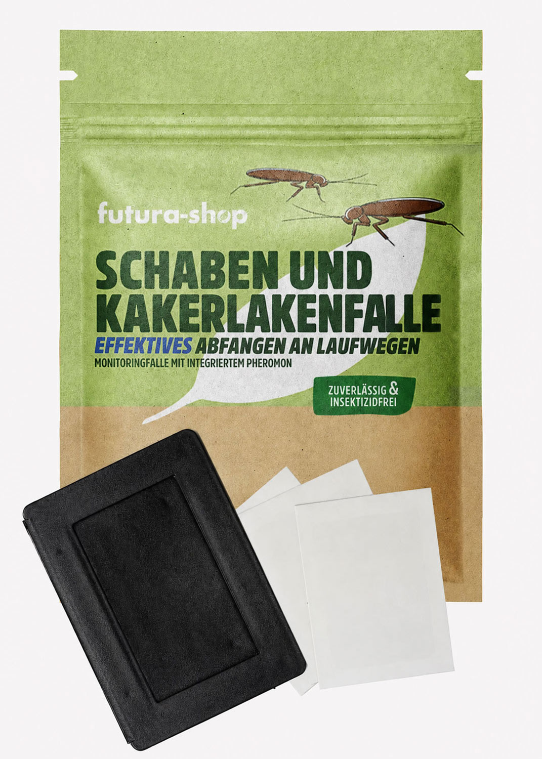Schabenfalle | Kakerlakenfalle | Klebefalle Schaben