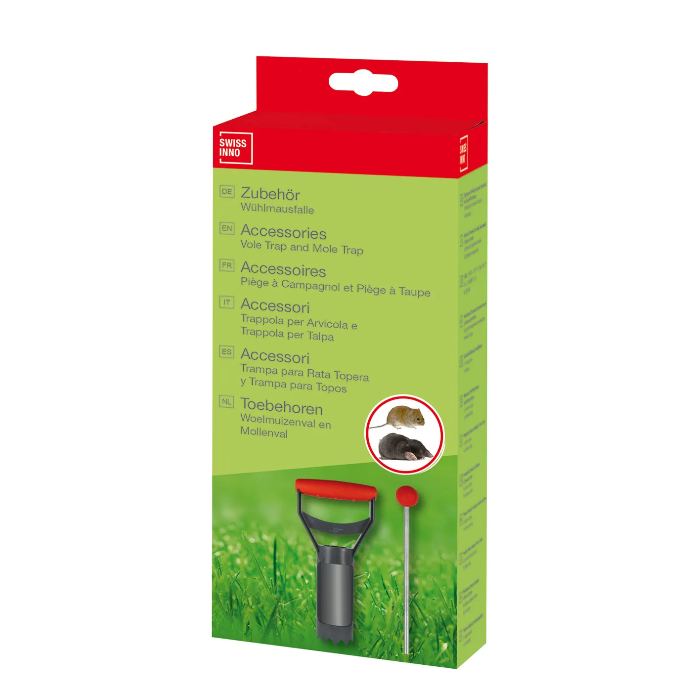 Zubehör für Wühlmausfalle SuperCat | Suchstab + Lochstecher Zubehör für Wühlmausfalle SuperCat | Suchstab + Lochstecher