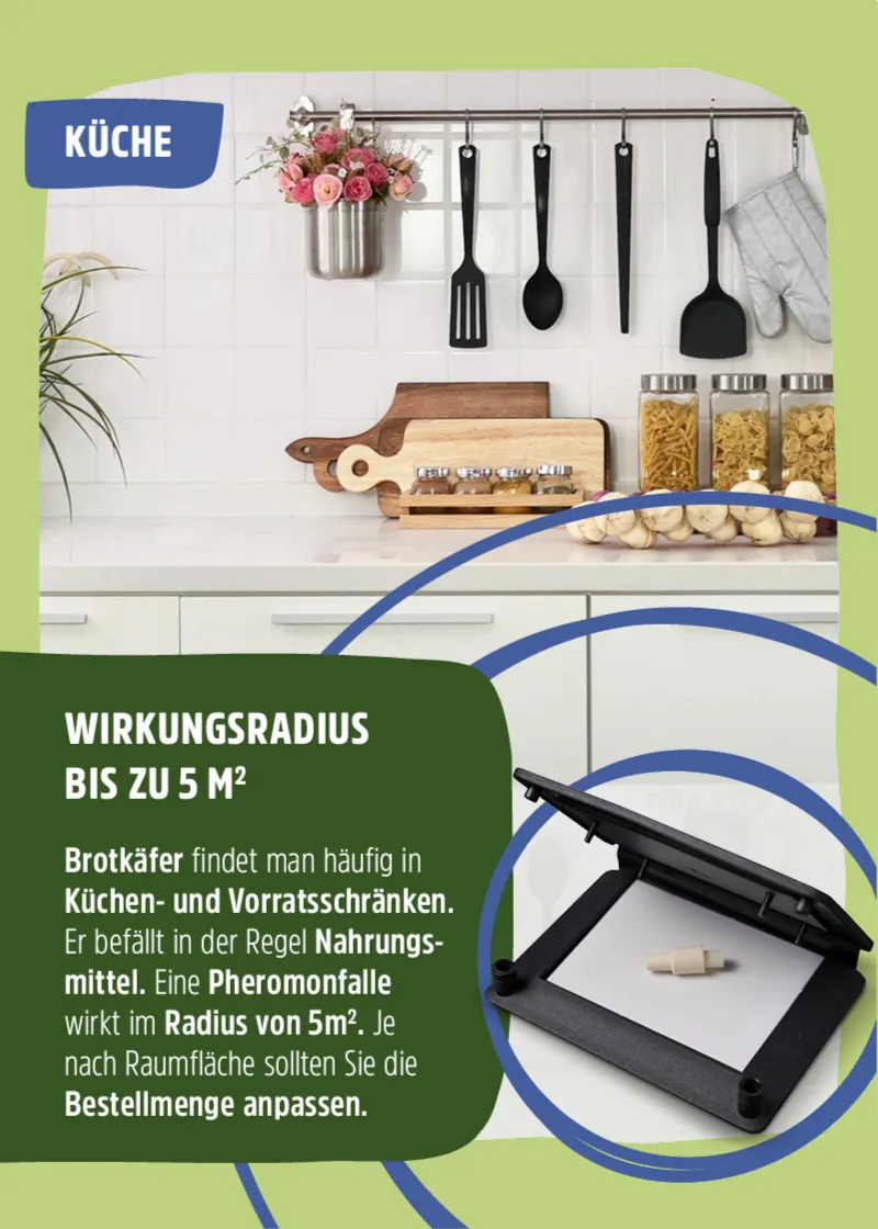 Brotkäfer Pheromonfalle Brotkäfer Pheromonfalle