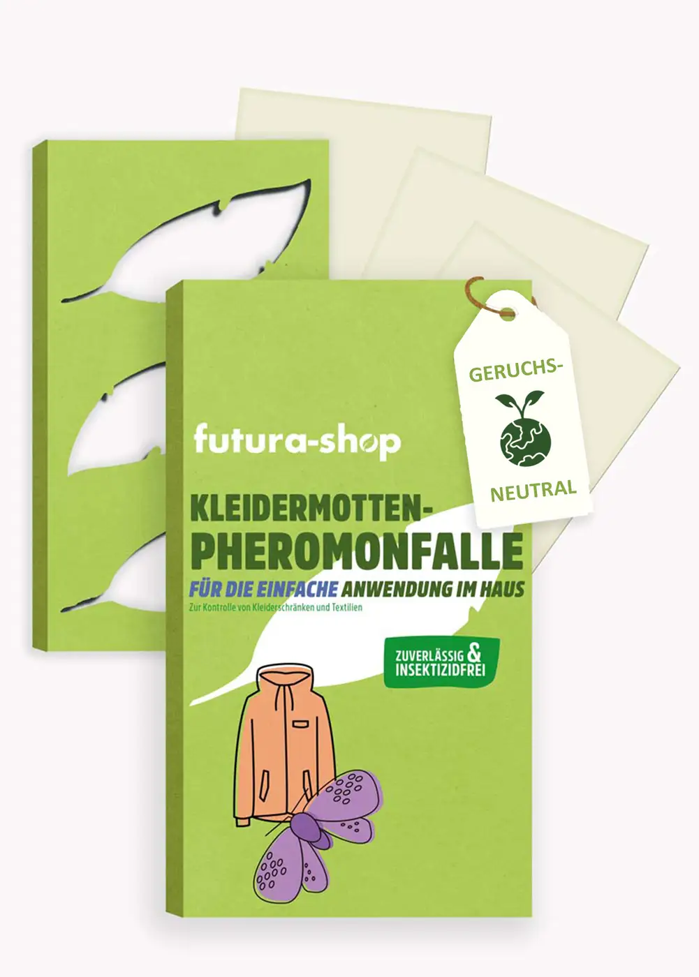 Kleidermotten Falle | Klebefalle | Pheromonfalle Kleidermotten Falle | Klebefalle | Pheromonfalle